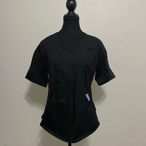Slim Fit Scrub Top